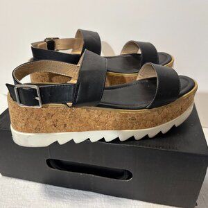 SHUSHOP GRACE Black SIZE 8 sandal